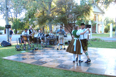 Oktoberfest dancing at the  Gibson House (YCHM)